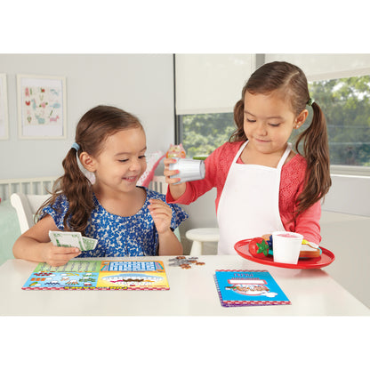 Learning Resources Serve It Up! Play Restaurant - Complete Pretend Playset