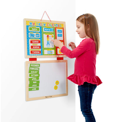 Melissa & Doug My First Daily Magnetic Calendar - Educational Toy for Kids