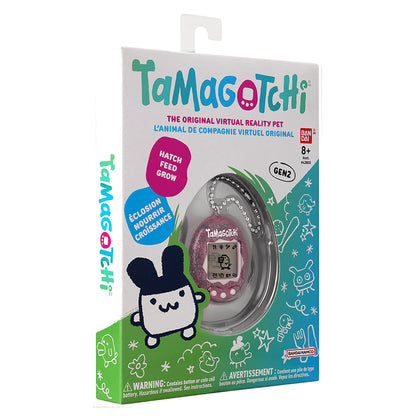 Tamagotchi Original Gen2 Pink Glitter - Interactive Digital Pet