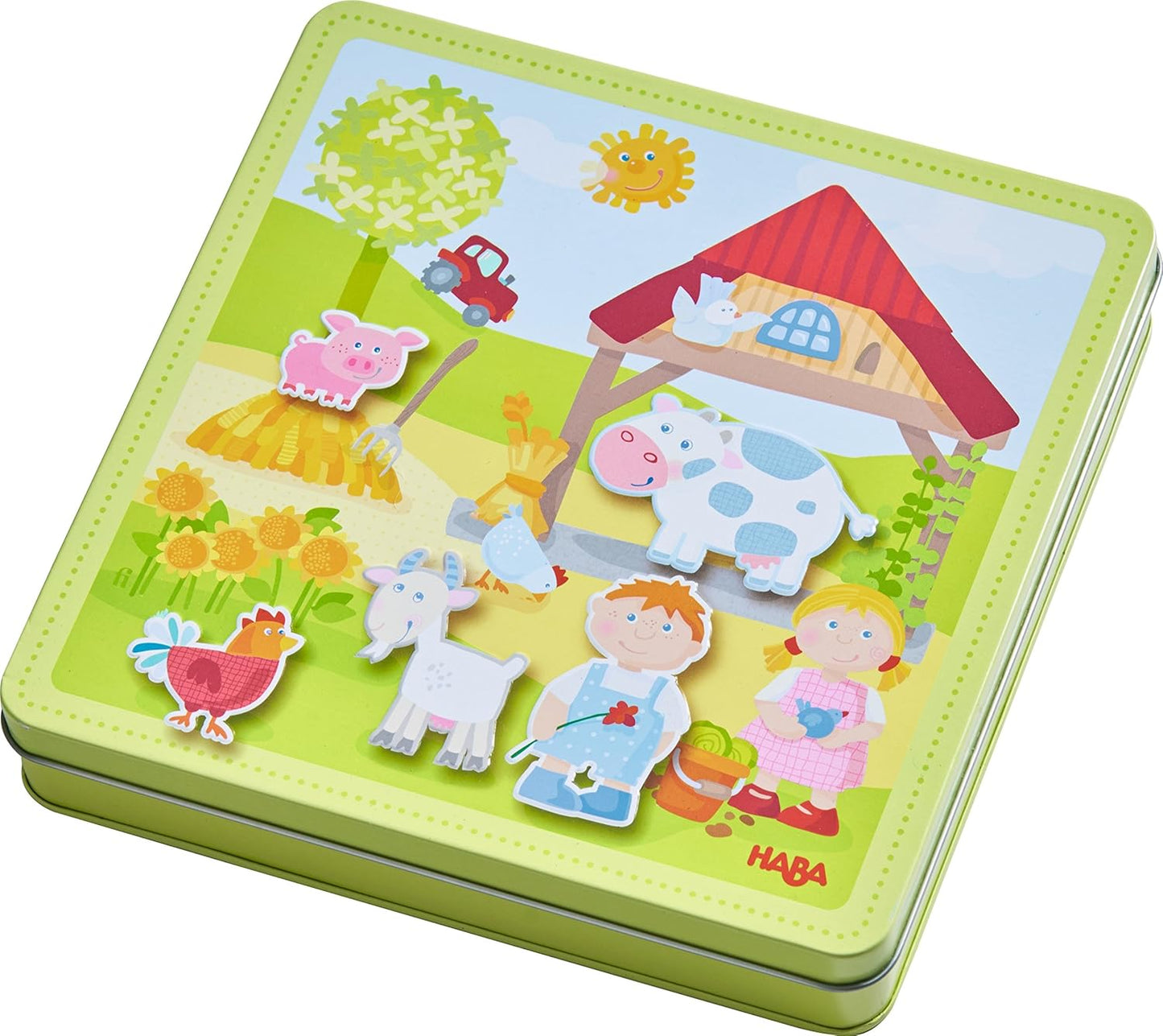 Peter and Pauline's Farm 122-Piece Magnetic Game