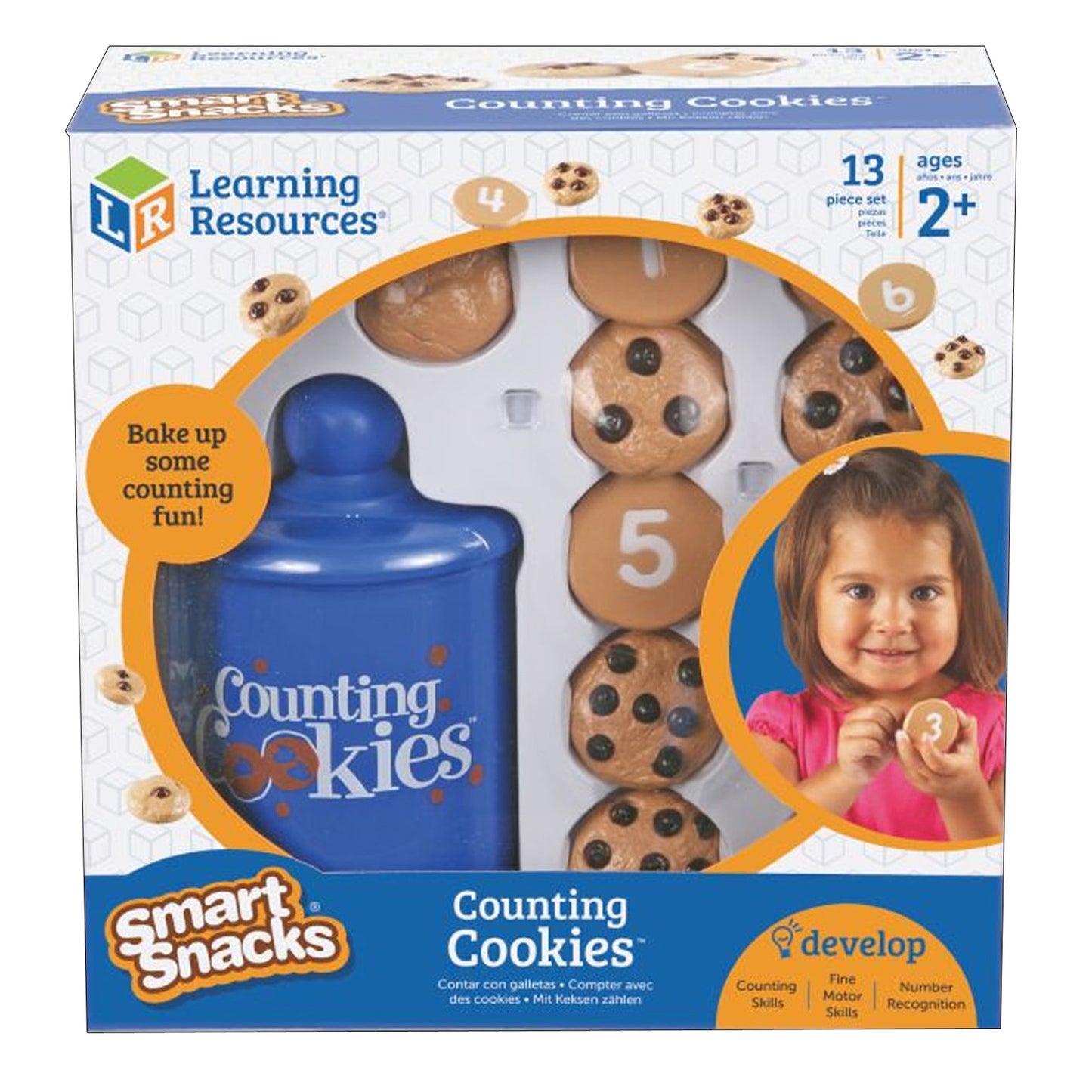 Learning Resources Smart Snacks Counting Cookies - Educational Number Recognition Toy