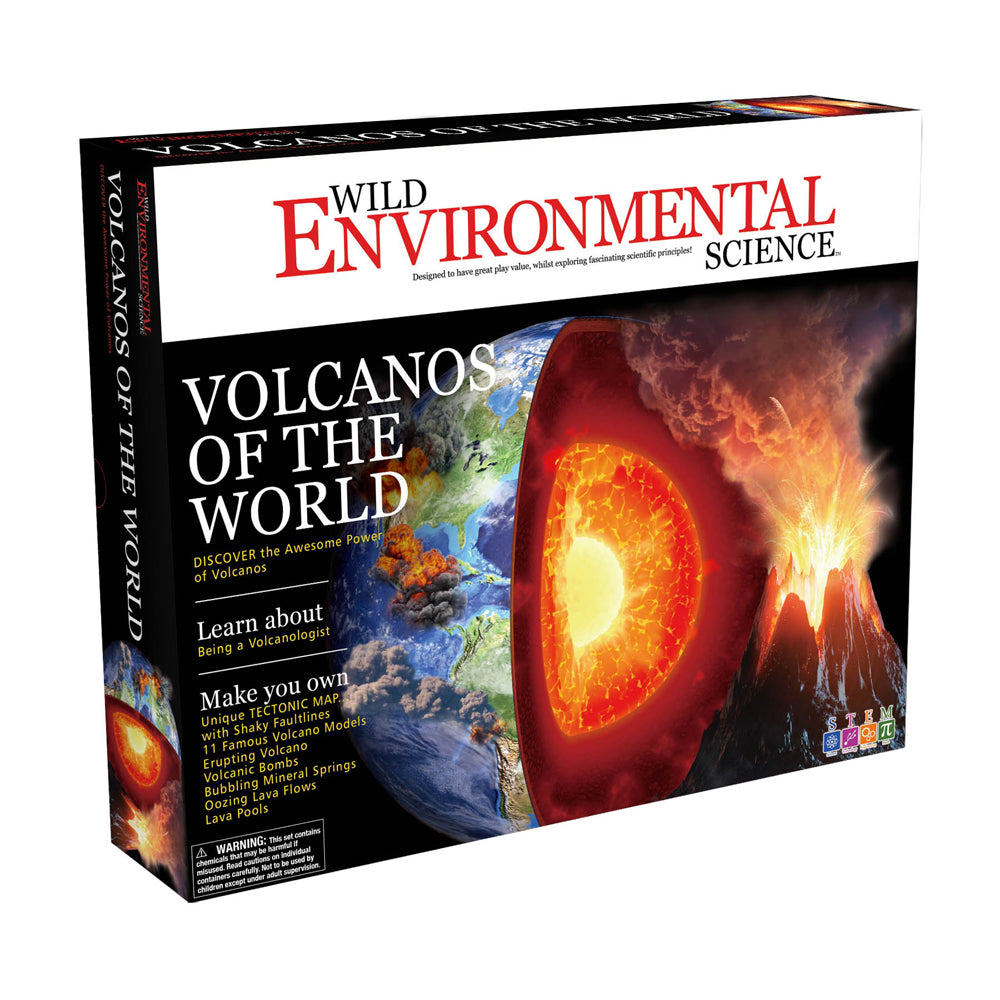 WILD! Science Volcanos of the World Educational Science Kit