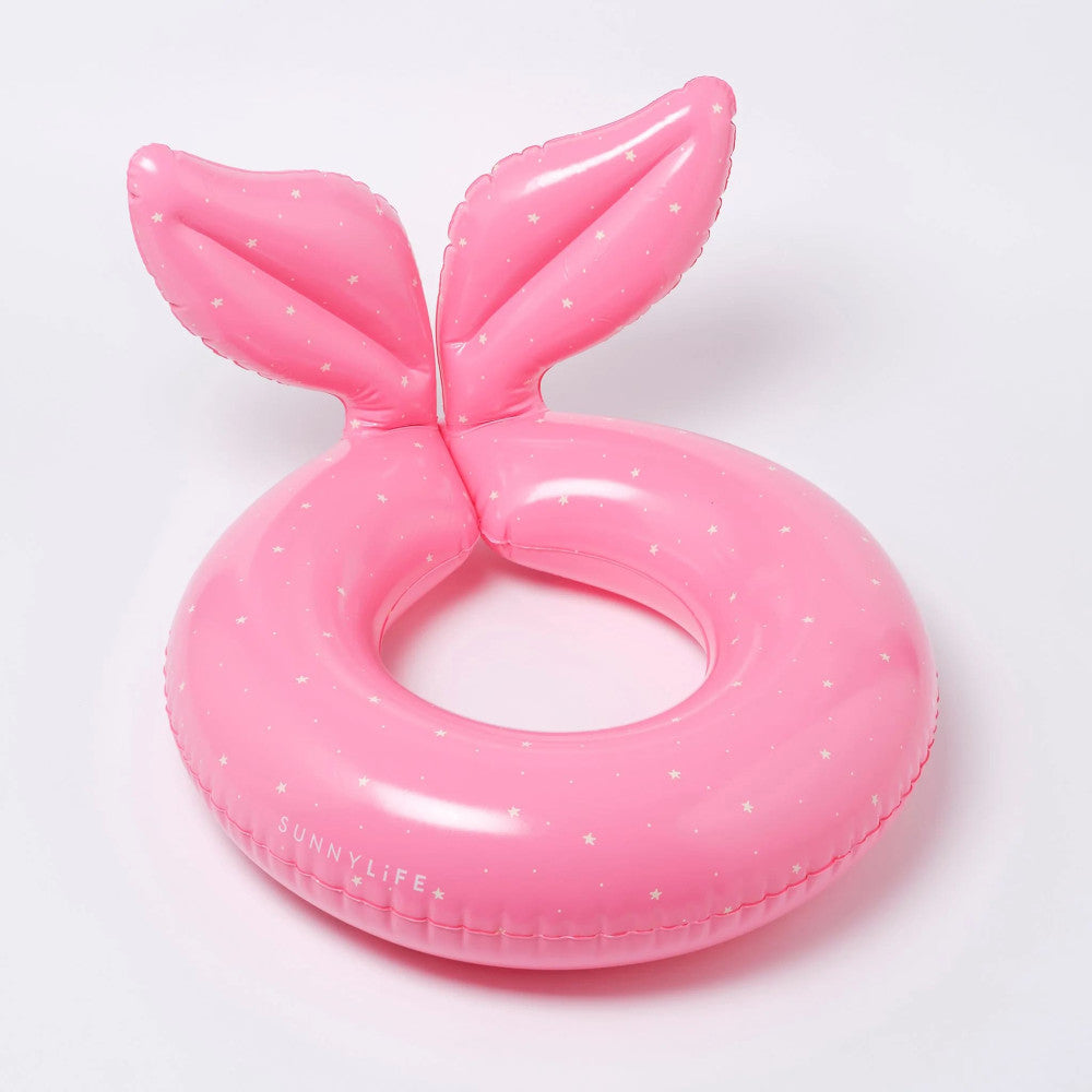 Sunnylife: Kiddy Pool Ring - Ocean Treasure - Pink & Stars, Inflatable Float