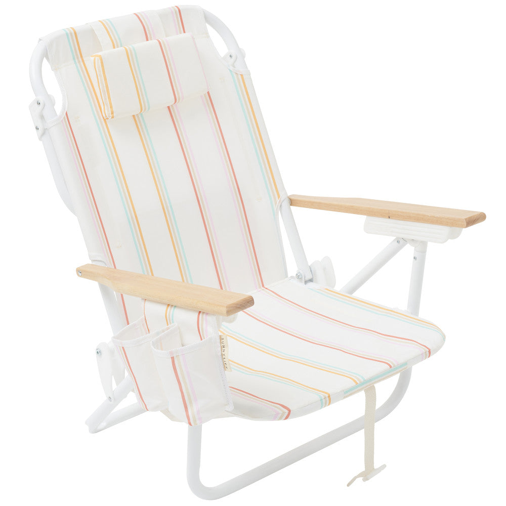 Sunnylife: Luxe Beach Chair - Rio Sun Multi Stripe