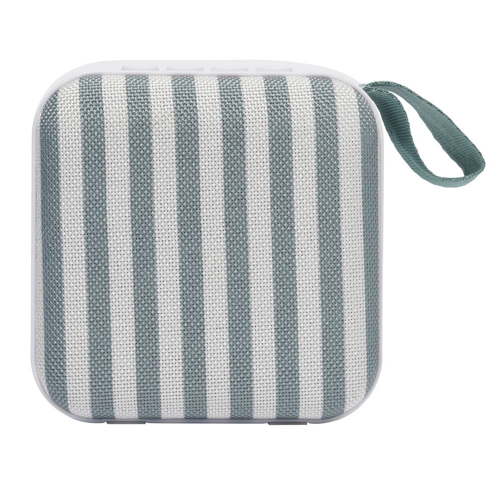 Sunnylife: Portable Travel Speaker - The Vacay Olive Stripe