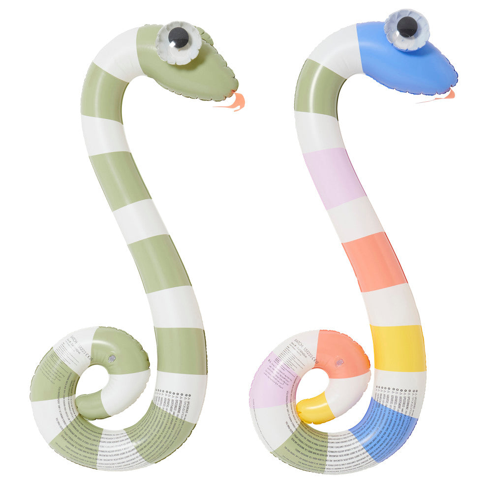 Sunnylife: Kids Inflatable Noodles - Into The Wild - 2 Pack, Snake Floats