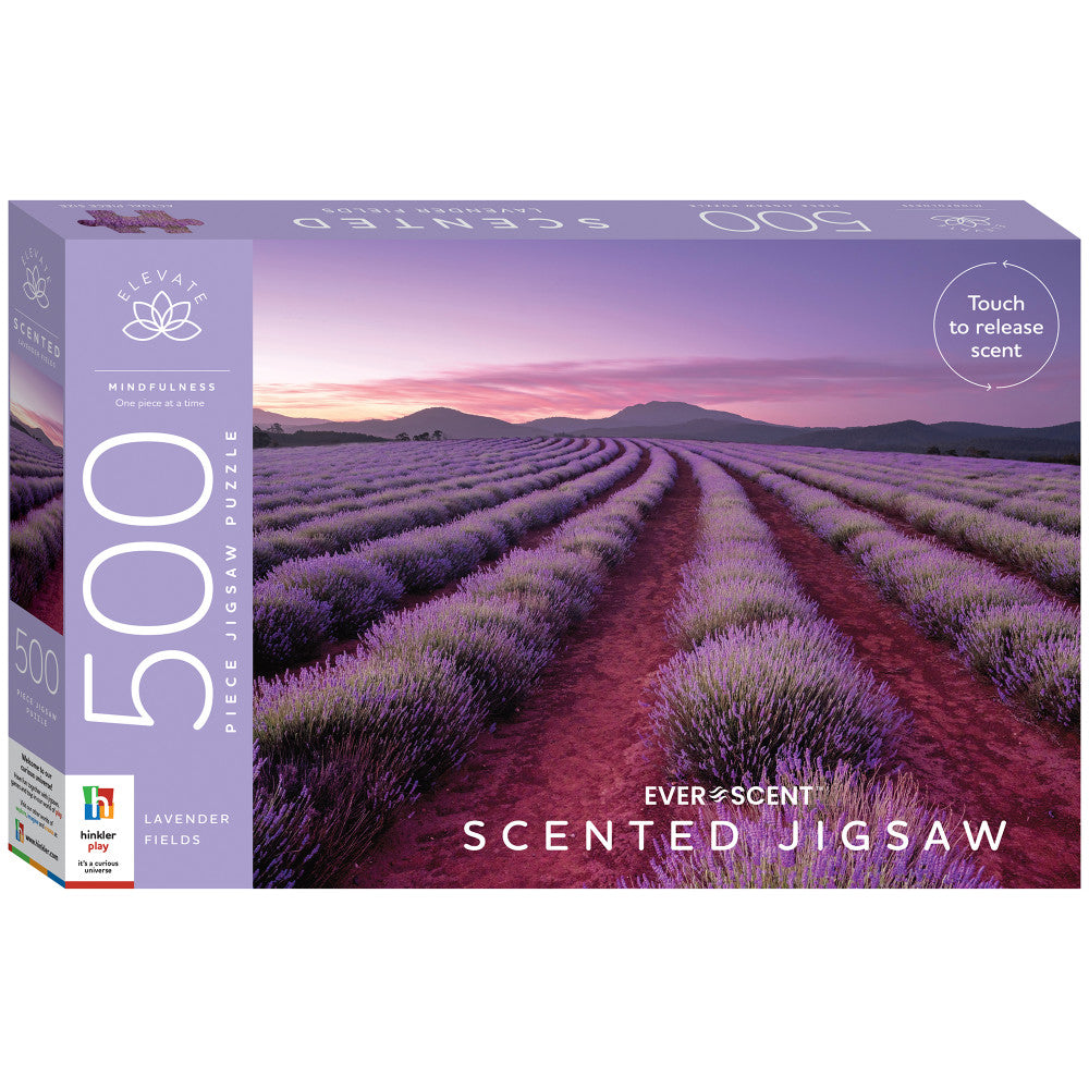 Elevate Lavender Fields Scented Jigsaw Puzzle - 500 pc