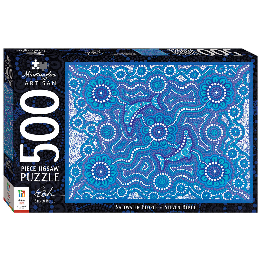 Mindbogglers Artisan 500-piece Jigsaw Puzzle: Saltwater People