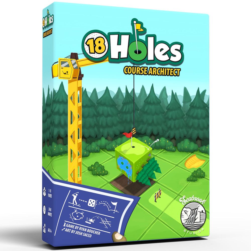 18 Holes: Course Architect Roll & Write Strategy Game