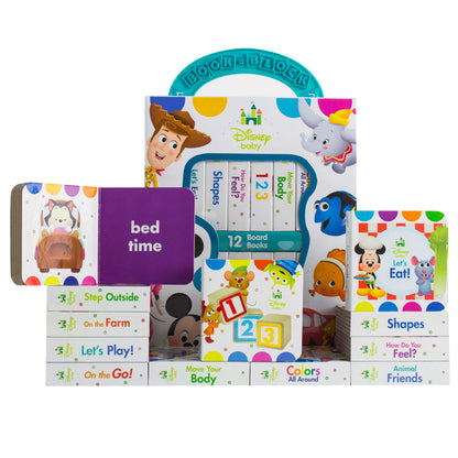 Disney Baby My First Library 12-Book Set with Classic Characters