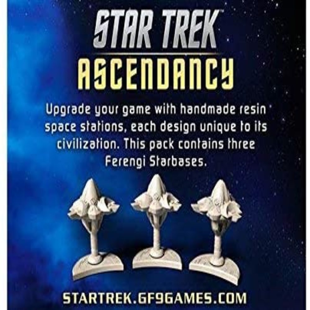 Gale Force Nine Star Trek: Ascendancy Ferengi Resin Starbases Set