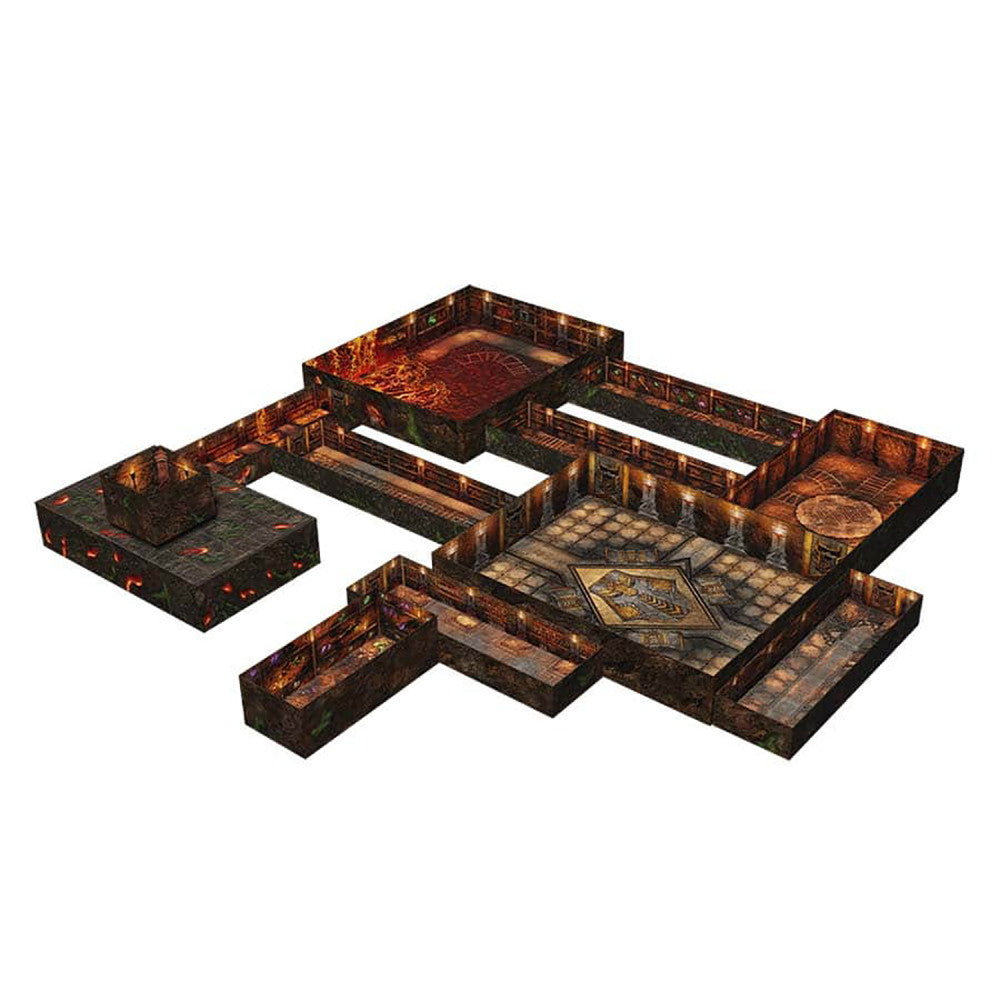 Gale Force 9: Tenfold Dungeon - Mines of Khazad - Modular Roleplaying Terrain Set