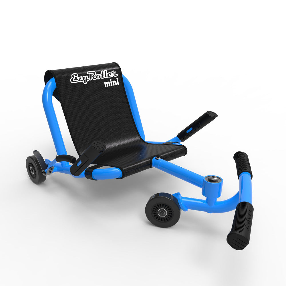 EzyRoller Mini - Blue - Ride-On Scooter for Toddlers & Kids, Ages 2-4, 66 lbs Capacity