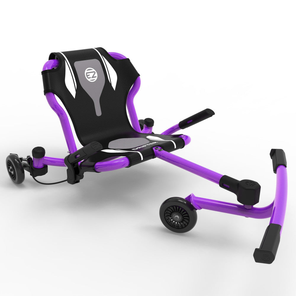 EzyRoller - Drifter X Series - Purple Ride-On Scooter, 154lb Capacity, Ages 6+