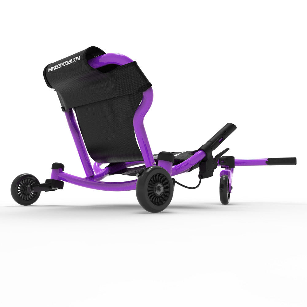 EzyRoller - Drifter X Series - Purple Ride-On Scooter, 154lb Capacity, Ages 6+