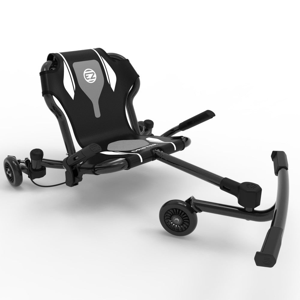 EzyRoller - Drifter X Series - Black Ride-On Scooter, 154lb Capacity, Ages 6+