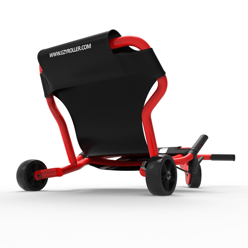 EzyRoller Pro X - Red - High-Capacity Ride-On Scooter for Kids & Adults