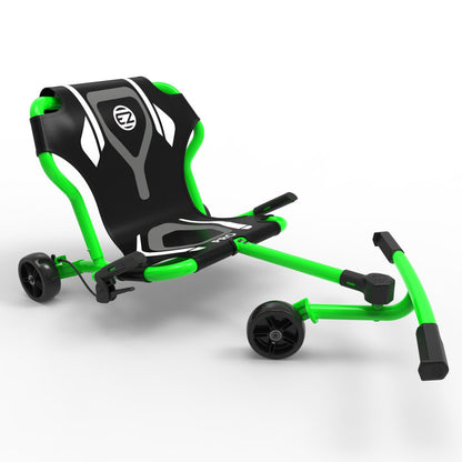 EzyRoller Pro X - Green - High-Capacity Ride-On Scooter for All Ages