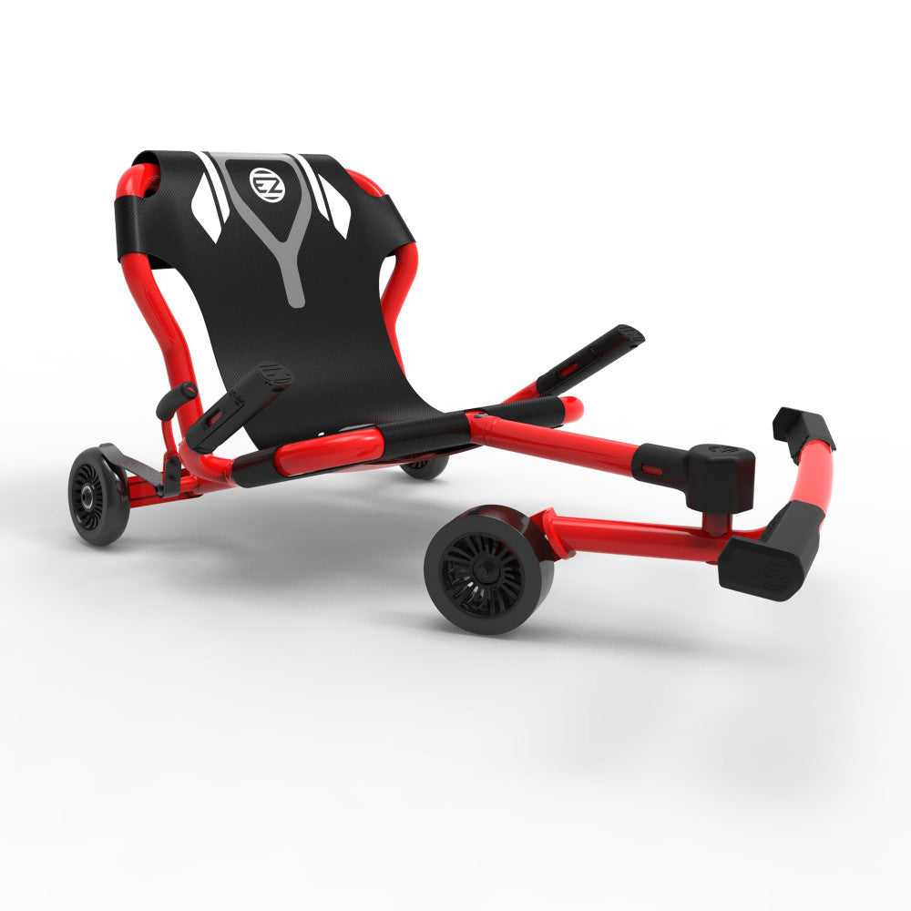 EzyRoller - Classic X Series - Red Ride-On Scooter, 154lb Capacity, Ages 4+