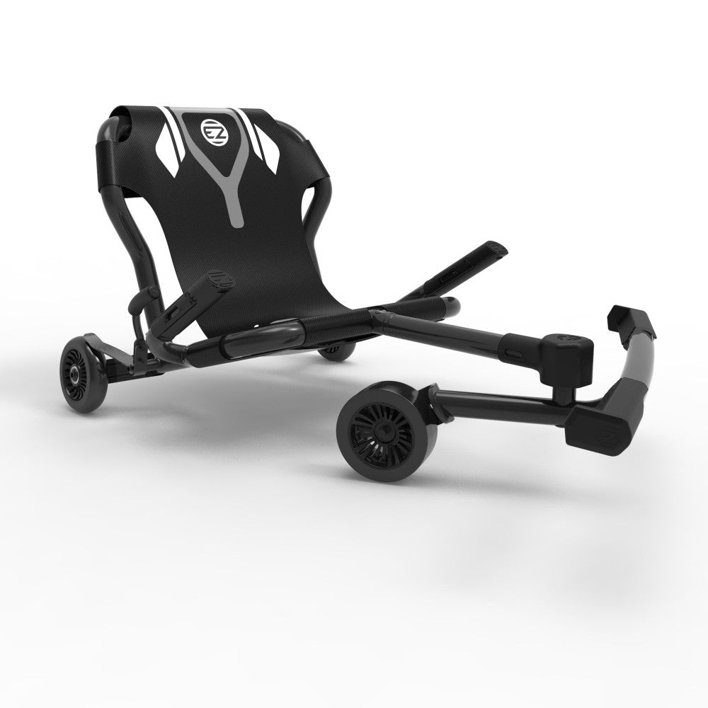 EzyRoller - Classic X Series - Black Ride-On Scooter for Kids