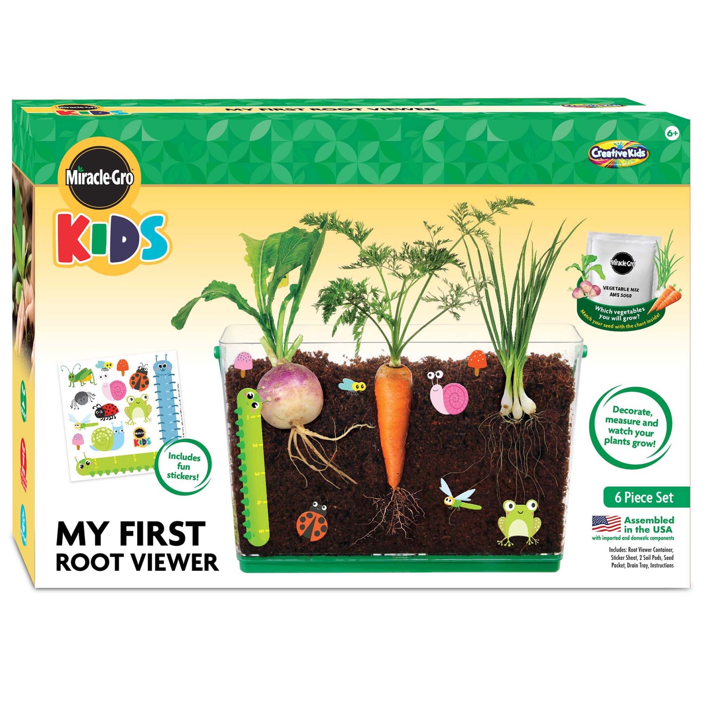 Creative Kids MiracleGro My First Root Viewer - Educational Gardening Kit