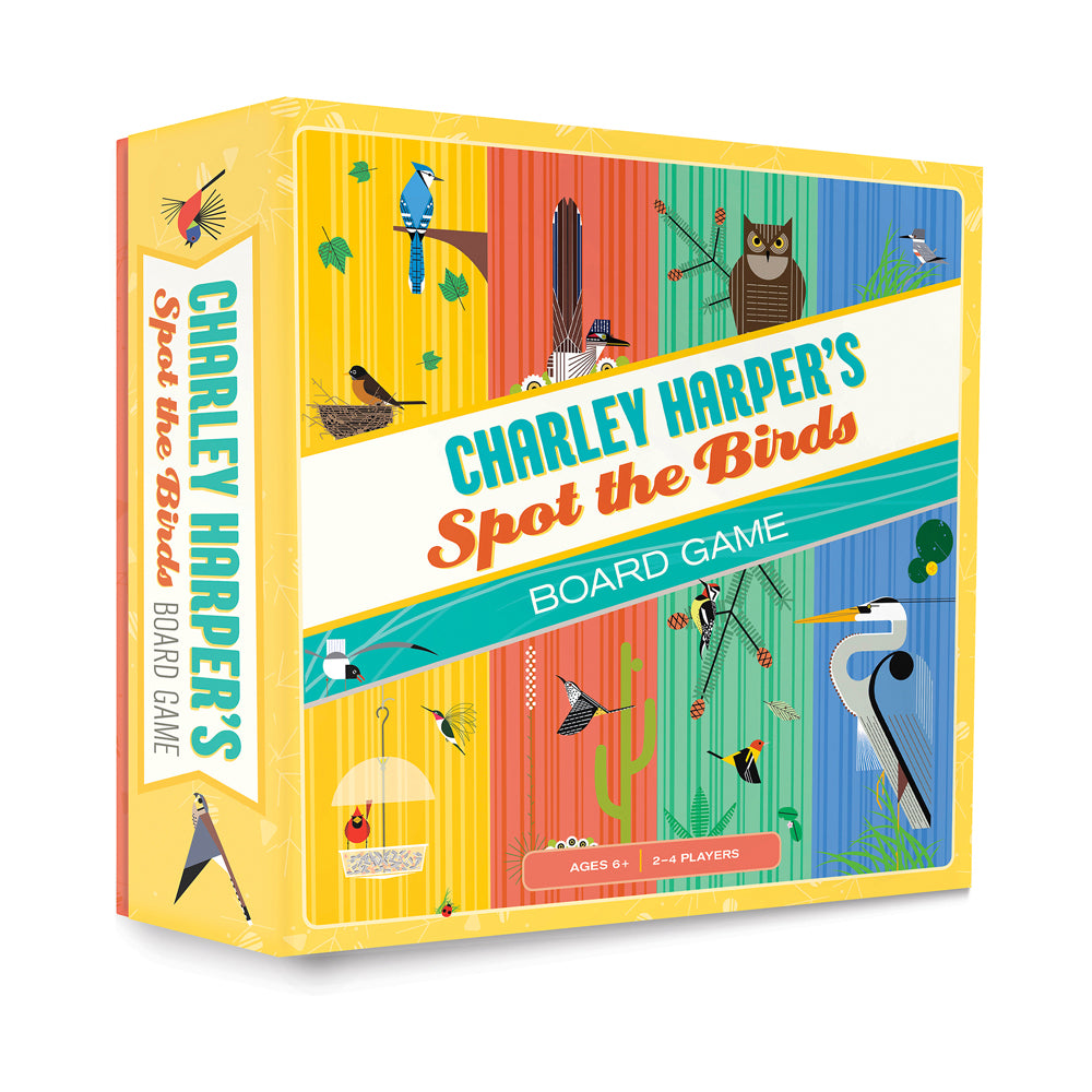 Charley Harper's Spot the Birds Educational Board Game