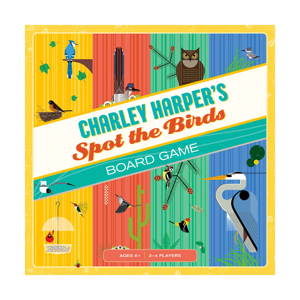 Charley Harper's Spot the Birds Educational Board Game