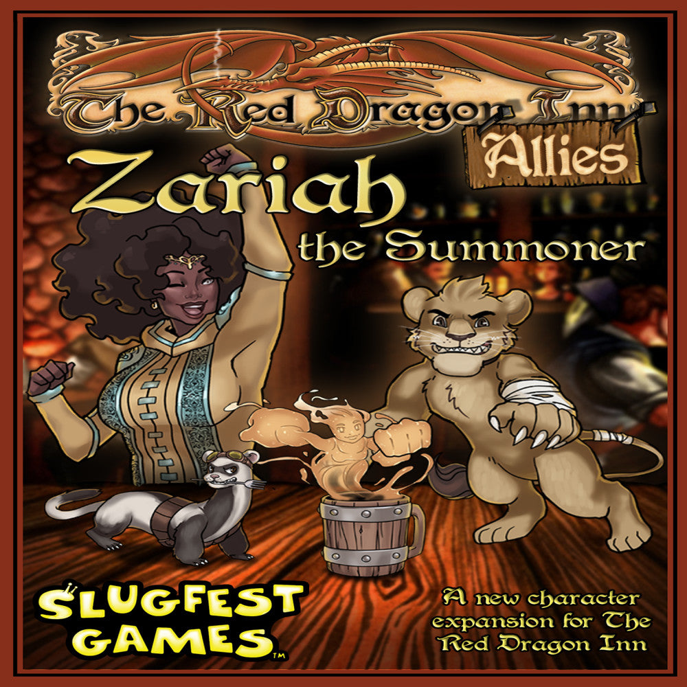 Slugfest Games Red Dragon Inn: Allies - Zariah the Summoner Expansion