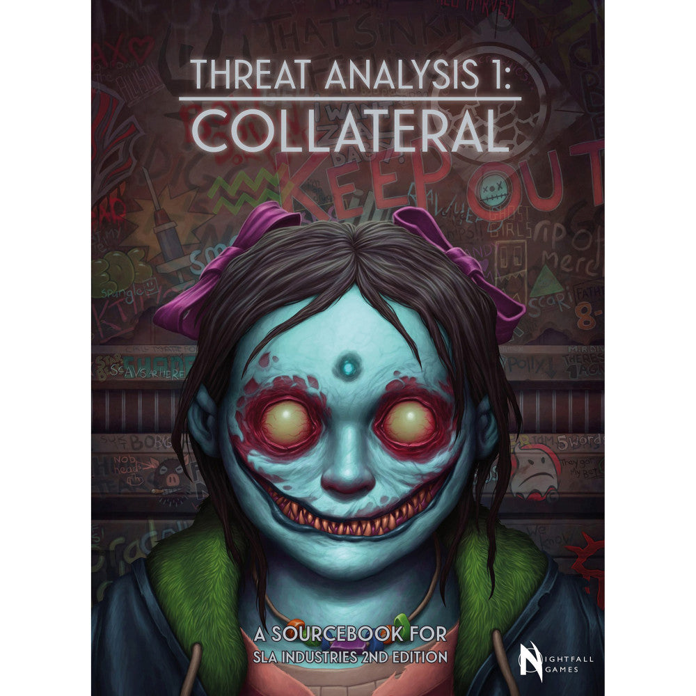 Nightfall Games: SLA Industries Threat Analysis 1: Collateral - RPG Hardcover Sourcebook