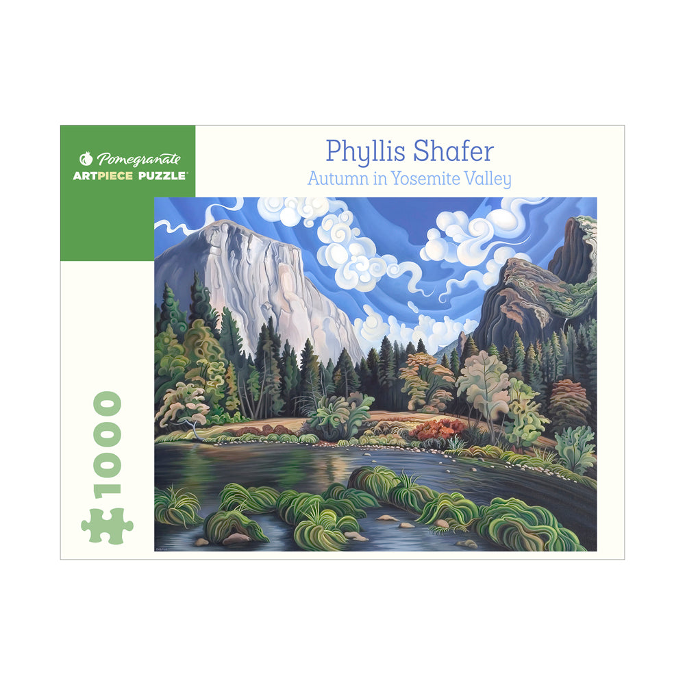 Phyllis Shafer Autumn in Yosemite Valley 1000-Piece Jigsaw Puzzle