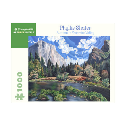 Phyllis Shafer Autumn in Yosemite Valley 1000-Piece Jigsaw Puzzle