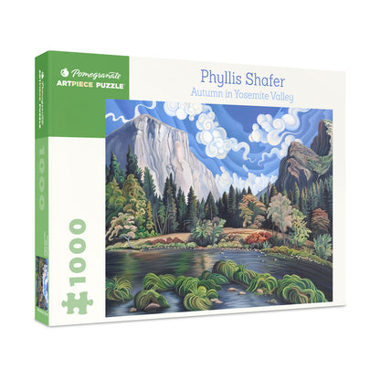 Phyllis Shafer Autumn in Yosemite Valley 1000-Piece Jigsaw Puzzle