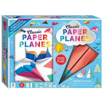 Classic Paper Planes Kit - Aerodynamic Folding Techniques for Kids