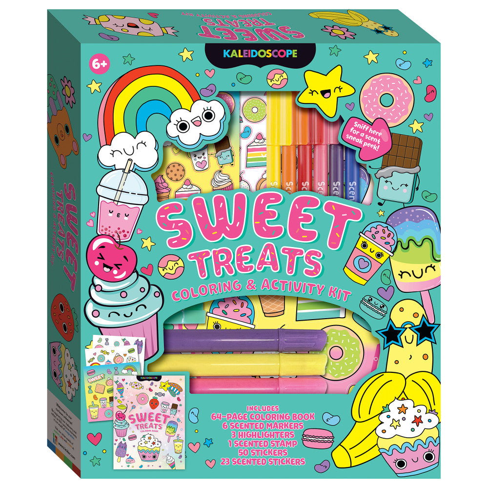 Kaleidoscope Sweet Treats Creative Coloring & Activity Kit