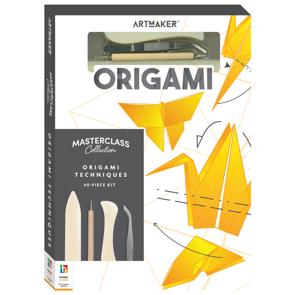 Art Maker Masterclass Origami Techniques Kit - Comprehensive Paper Folding Set