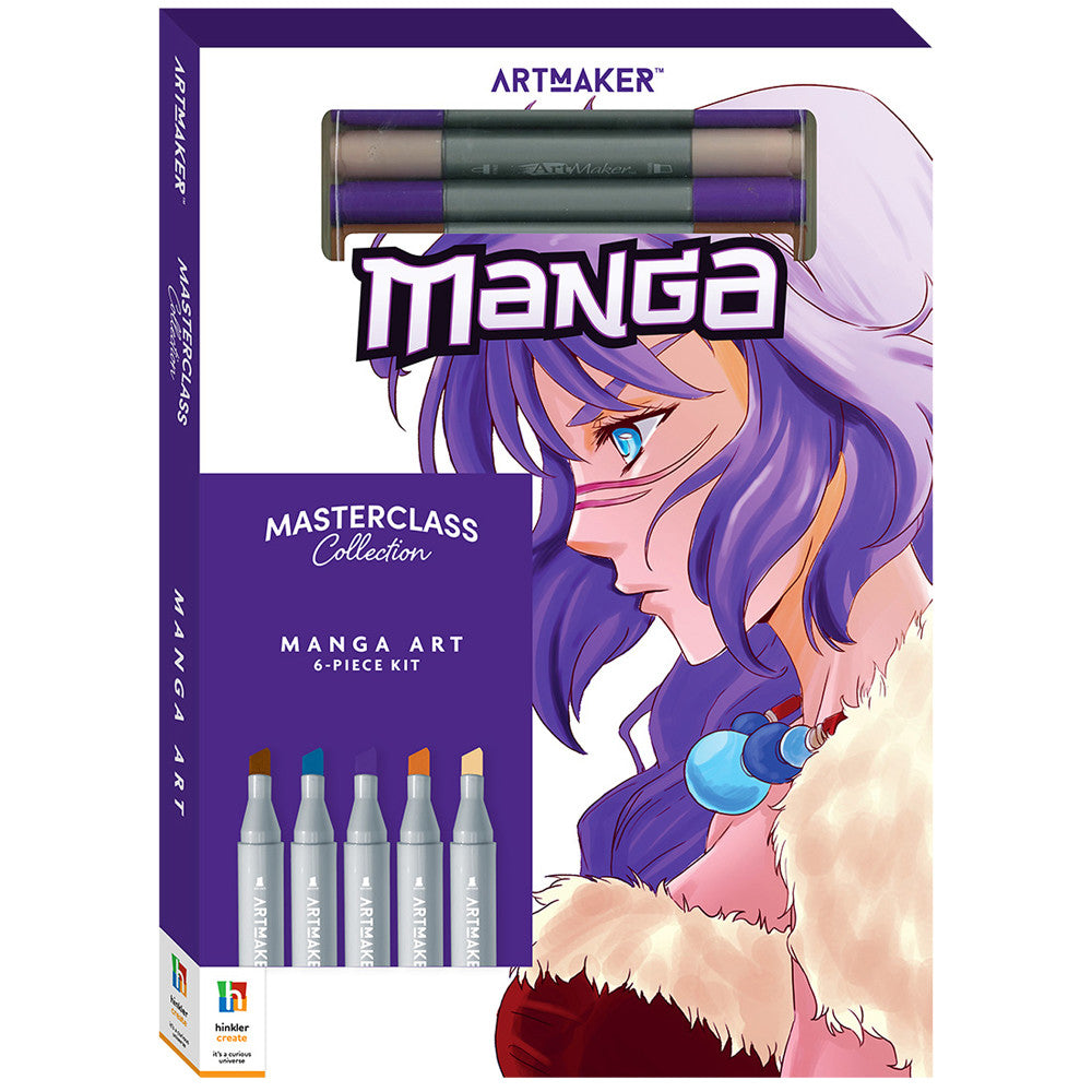 Art Maker Masterclass How to Draw Manga Kit - Complete Drawing Set