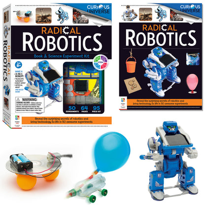 Curious Universe Radical Robotics Science Kit - DIY Solar-Powered Robot