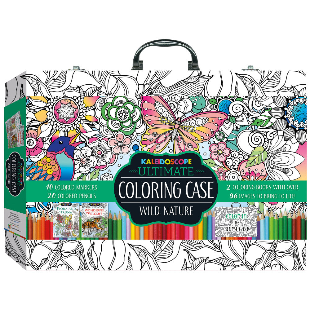 Kaleidoscope Nature Explorer Coloring Carry Case Set