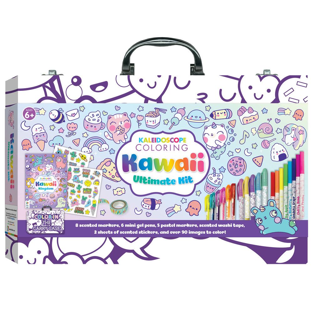 Kaleidoscope Kawaii Coloring Ultimate Kit - Arts and Crafts Set