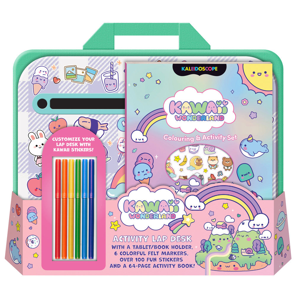 Kaleidoscope Kawaii Wonderland Creative Coloring & Activity Set