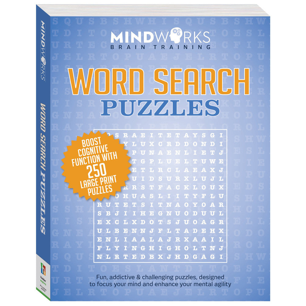 Mindworks Word Search Puzzles: 250 Challenges for Adults