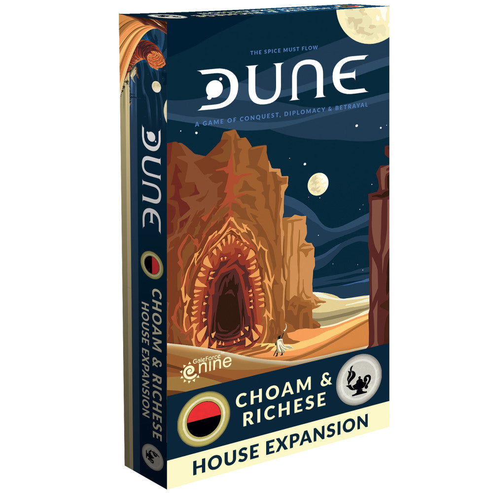 Dune Board Game Expansion: CHOAM & Richese House - Sci-Fi Strategy Game