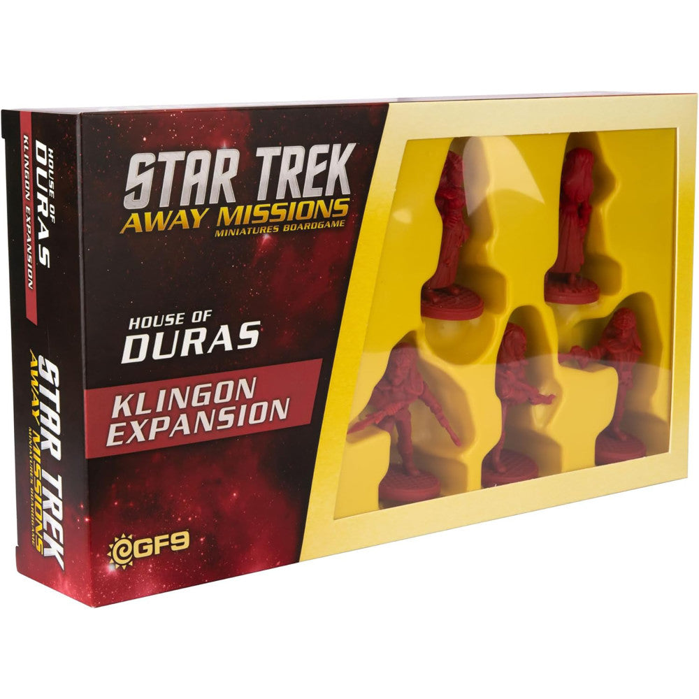 Star Trek Away Missions: House of Duras Klingon Expansion Strategy Board Game