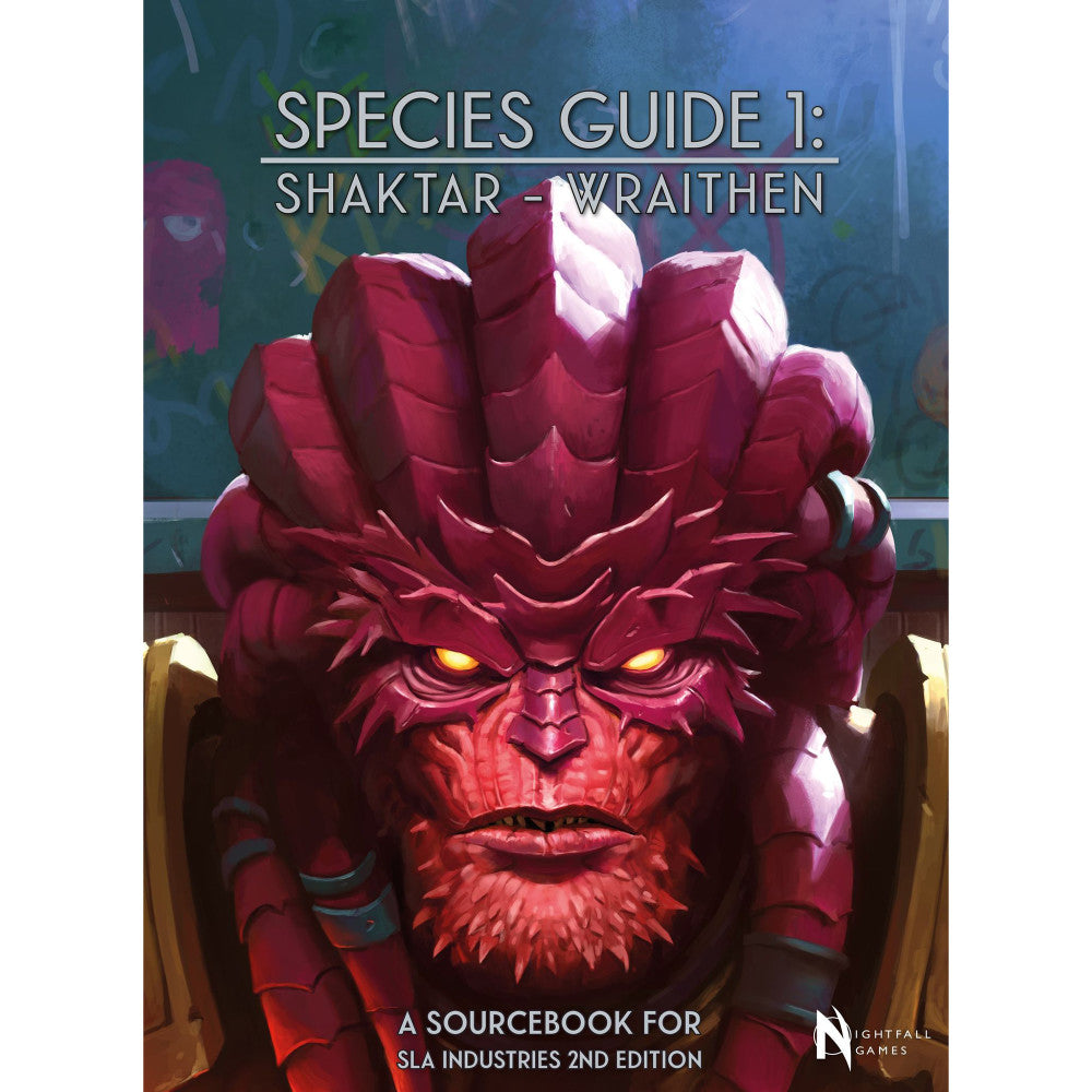 Nightfall Games Sla Industries Species Guide 1: Shaktar/Wraithen Hardcover RPG Sourcebook