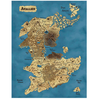 Legends of Avallen: Core Rulebook - Celtic Mythology Inspired Tabletop RPG