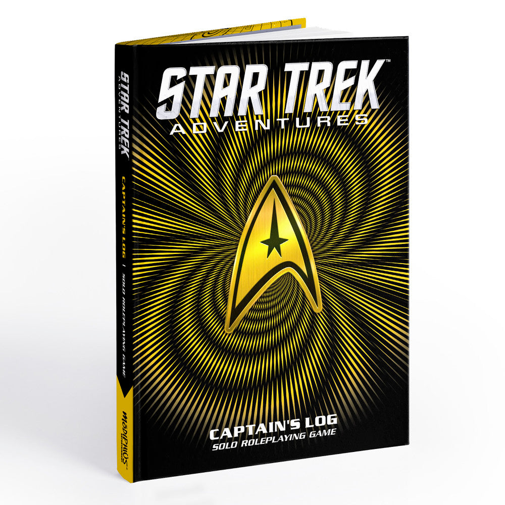 Star Trek Adventures: Captain's Log Solo RPG - TOS Delta Edition Hardcover