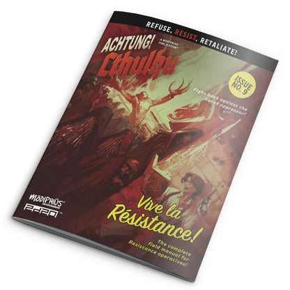 Achtung! Cthulhu 2d20 Vive La Resistance - Issue No. 9