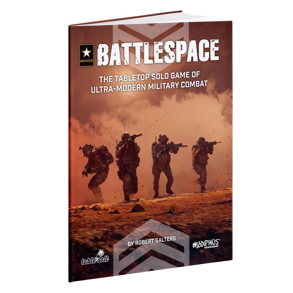 Modiphius Entertainment: Battlespace -Tabletop Solo War Card Game, Ages 13+, 1 Player