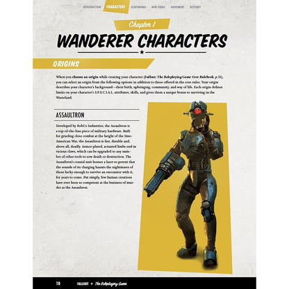 Fallout: The Roleplaying Game - Wanderers Guide Hardcover Book