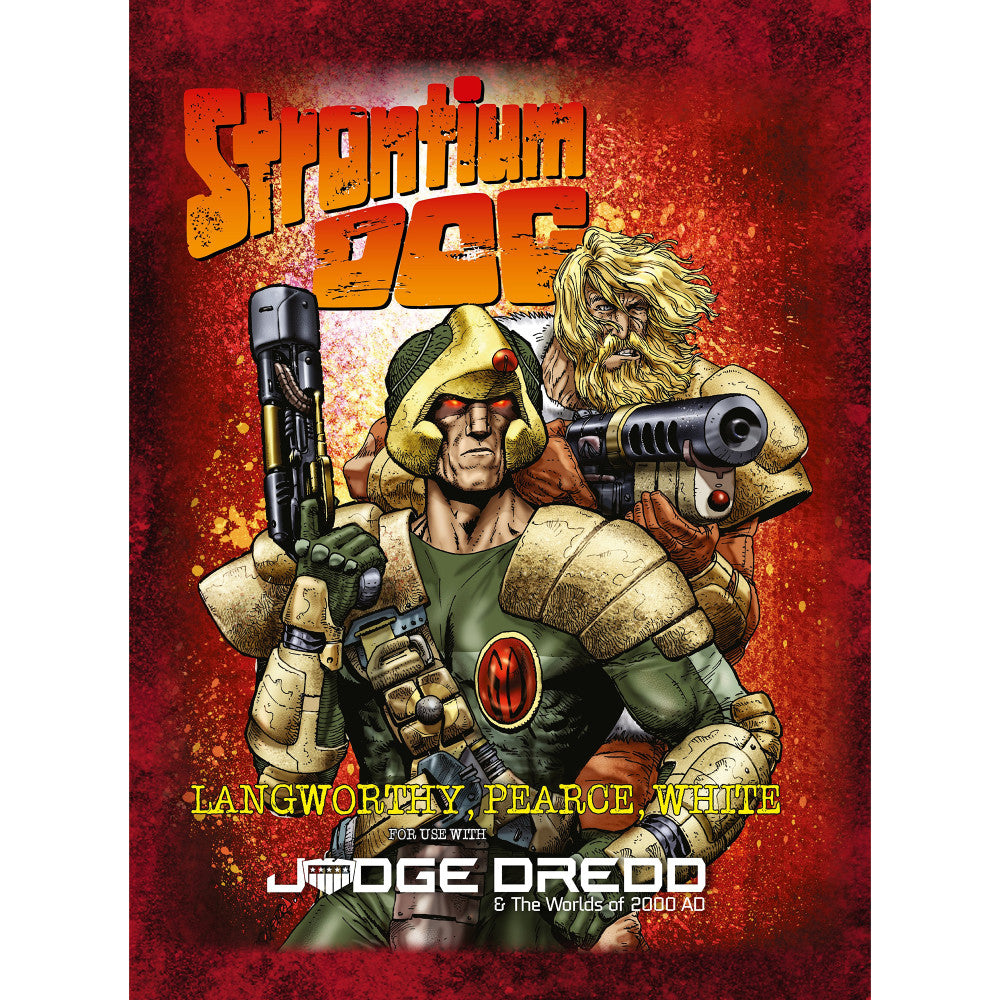 Modiphius Entertainment: Judge Dredd & The Worlds of 2000AD: Strontium Dog RPG Book